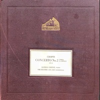 HMV : Cortot - Chopin Concerto No. 2